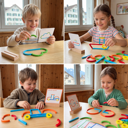 Puzzletastic-Holzpuzzlespiel