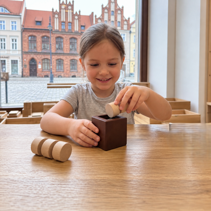 3D-Holz-Logikpuzzle & Formen-Challenge