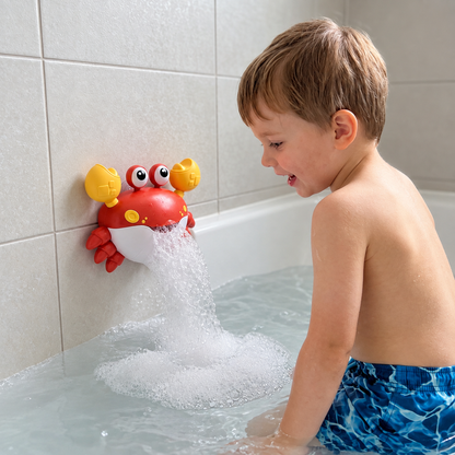 Bubble-Spaß – Krabben-Badespielzeug
