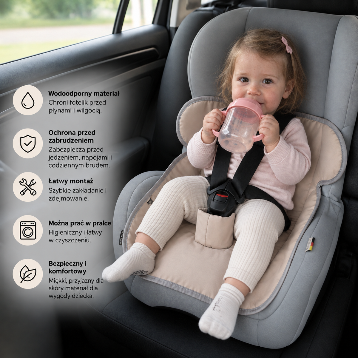 Wasserdichte Autositz-Schutzmatte für Kindersitze