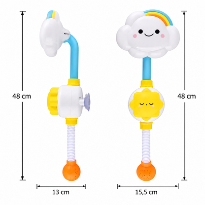 Baby-Badespielzeug – Wolken-Duschkopf