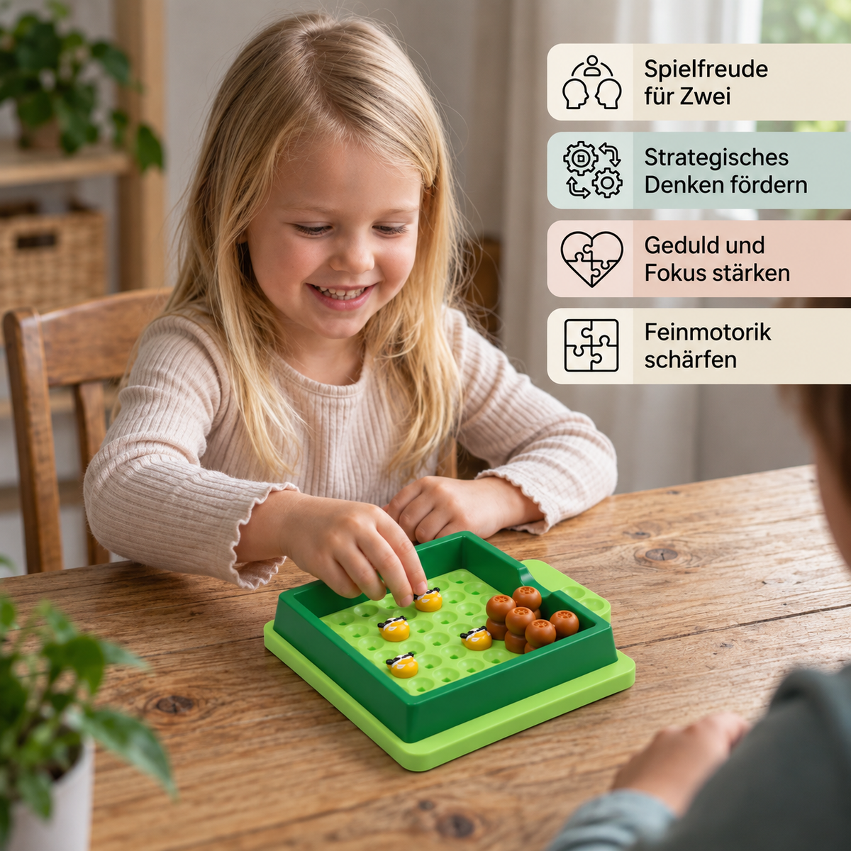 Cleverer Igel – Logik- und Denkspiel für Kinder