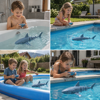 Ferngesteuerter Wasserhai – RC Schwimmroboter für Kinder