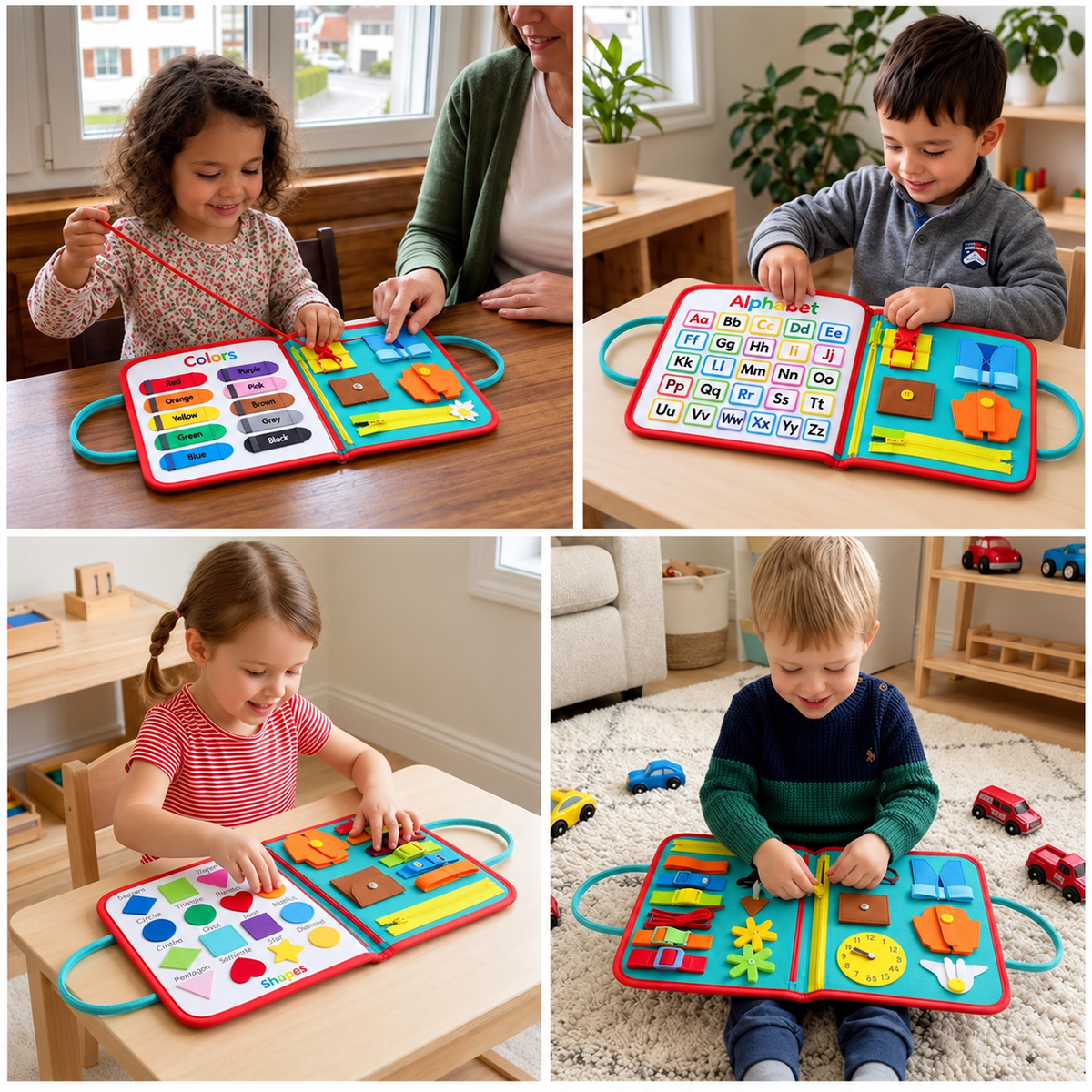 MagicBook – Montessori-Sensorikspielzeug