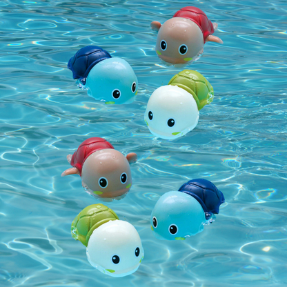 Badefreunde – Schwimmendes Badespielzeug