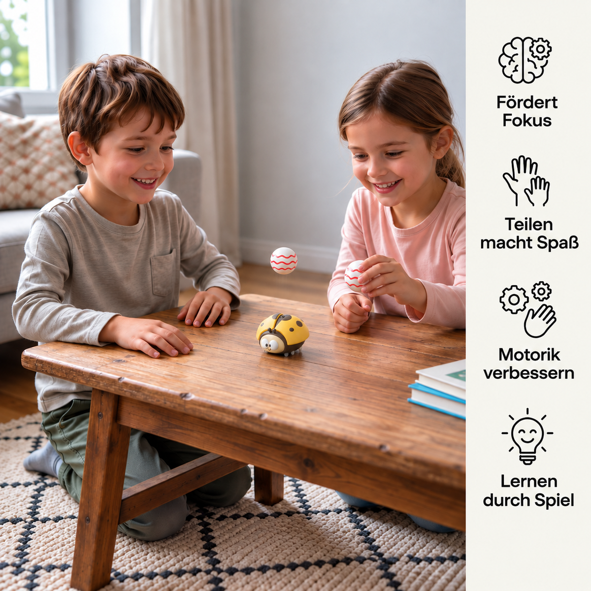 Marienkäfer-Luftball-Spielzeug