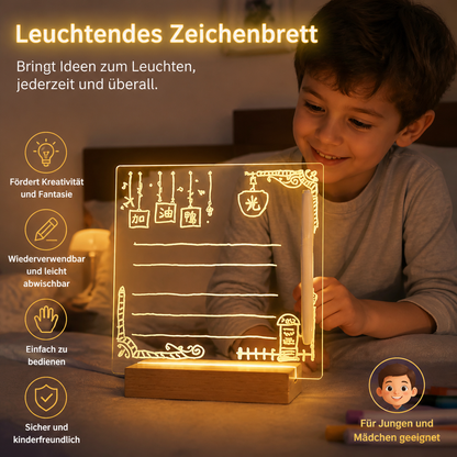 Leuchtendes Zeichenbrett