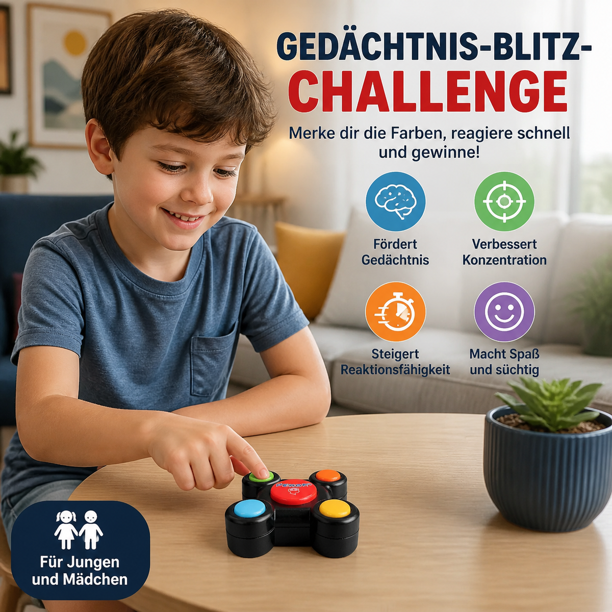 Gedächtnis-Blitz-Challenge