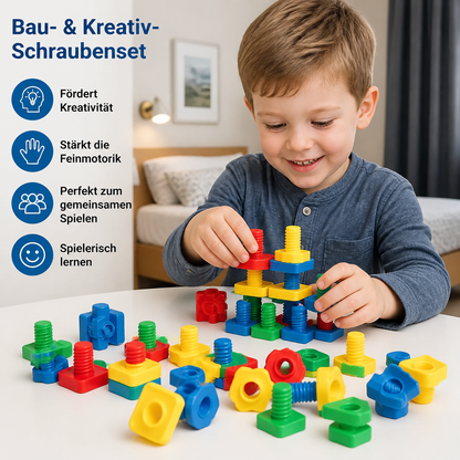 Bau- & Kreativ-Schraubenset