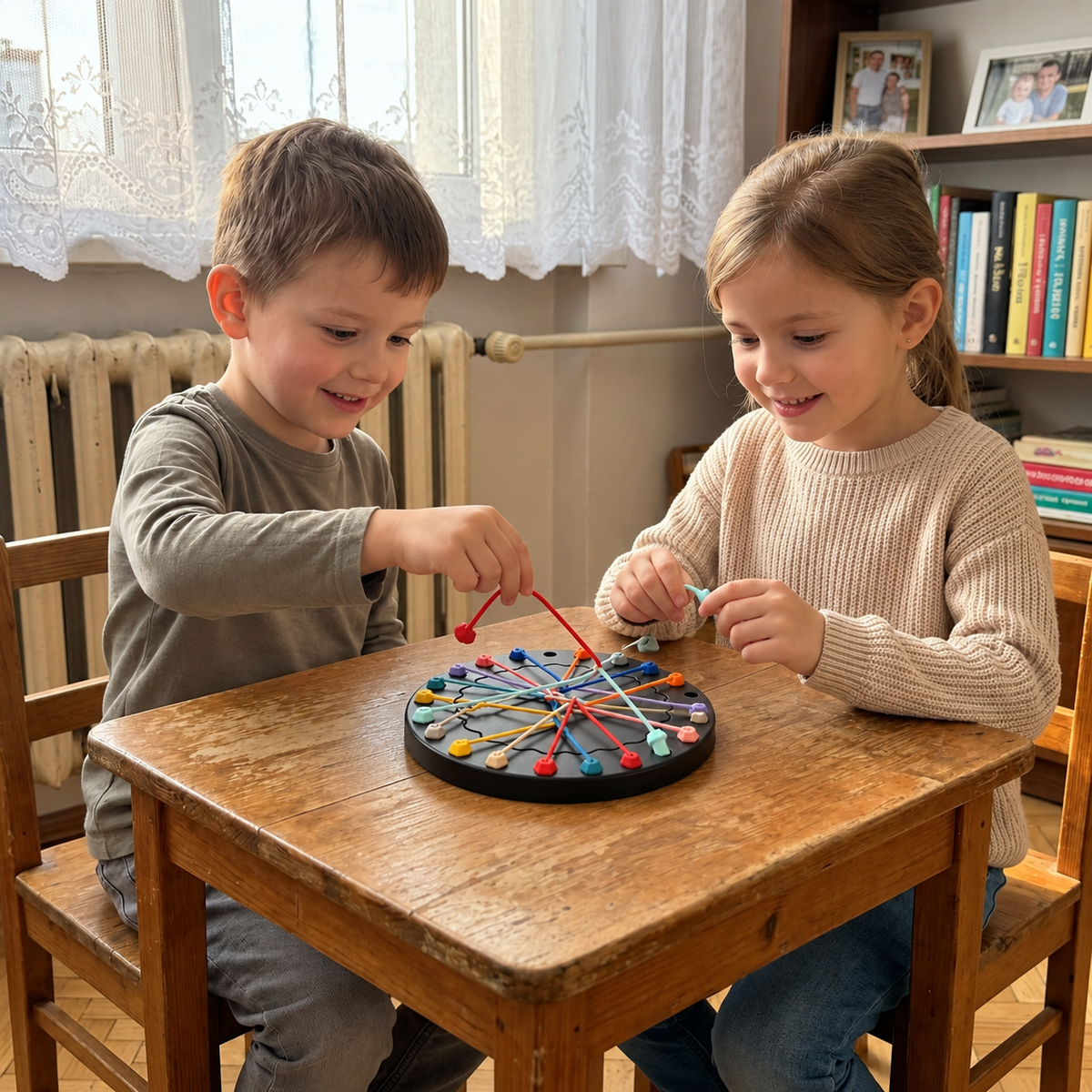 Knoten-Puzzlespiel für Kinder