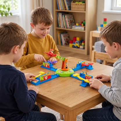 Interaktives Flugzeug-Brettspiel – Spannendes Mehrspieler-Familienspiel