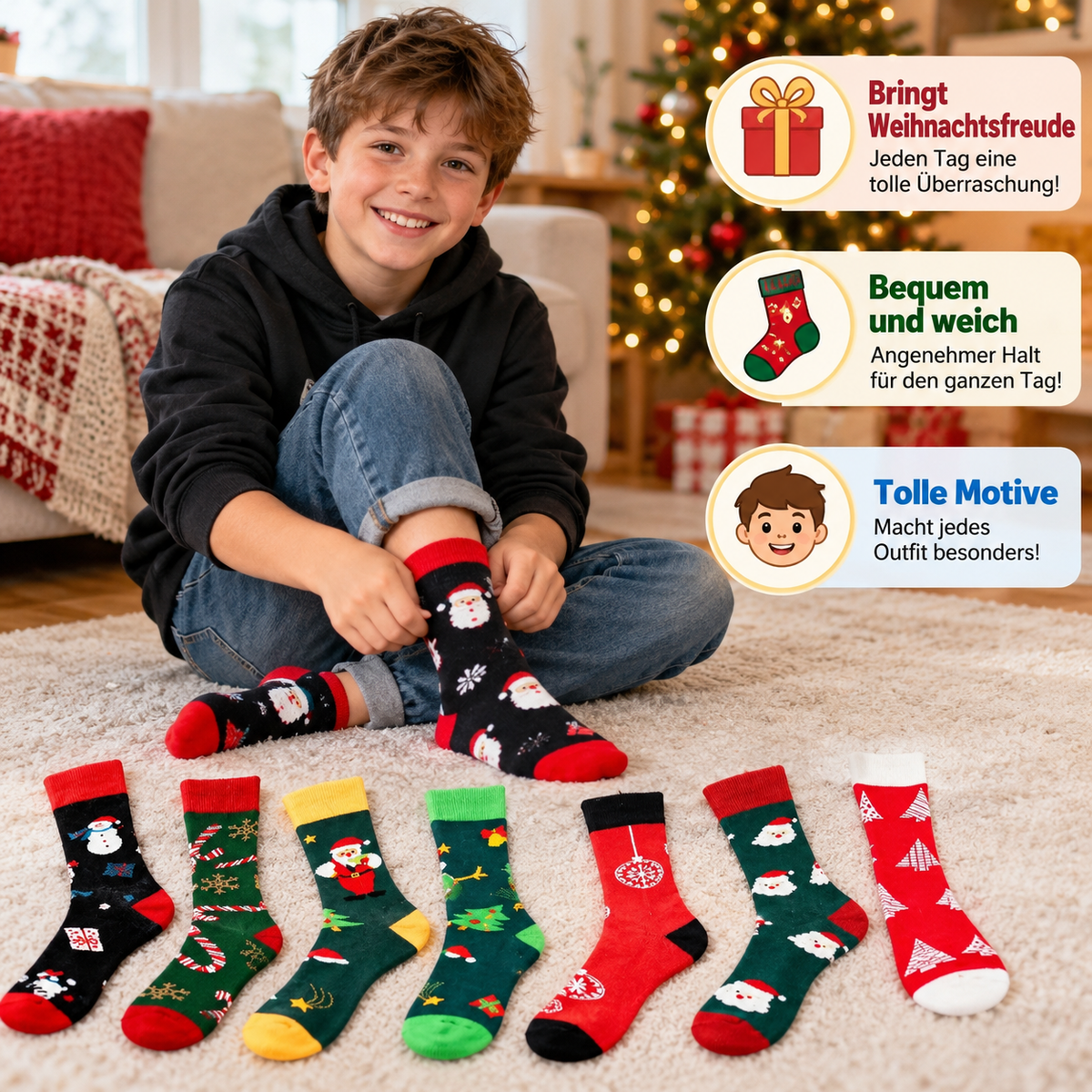 24-Tage-Weihnachtssocken-Adventskalender