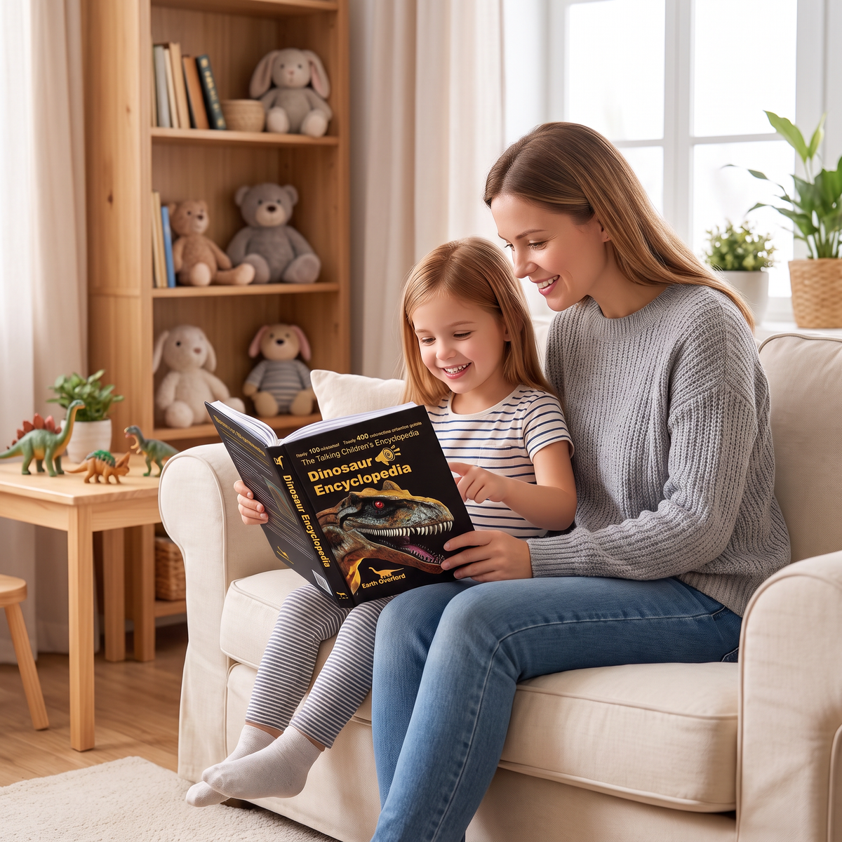 Interaktives sprechendes Dinosaurier-Enzyklopädie-Buch