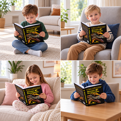 Interaktives sprechendes Dinosaurier-Enzyklopädie-Buch