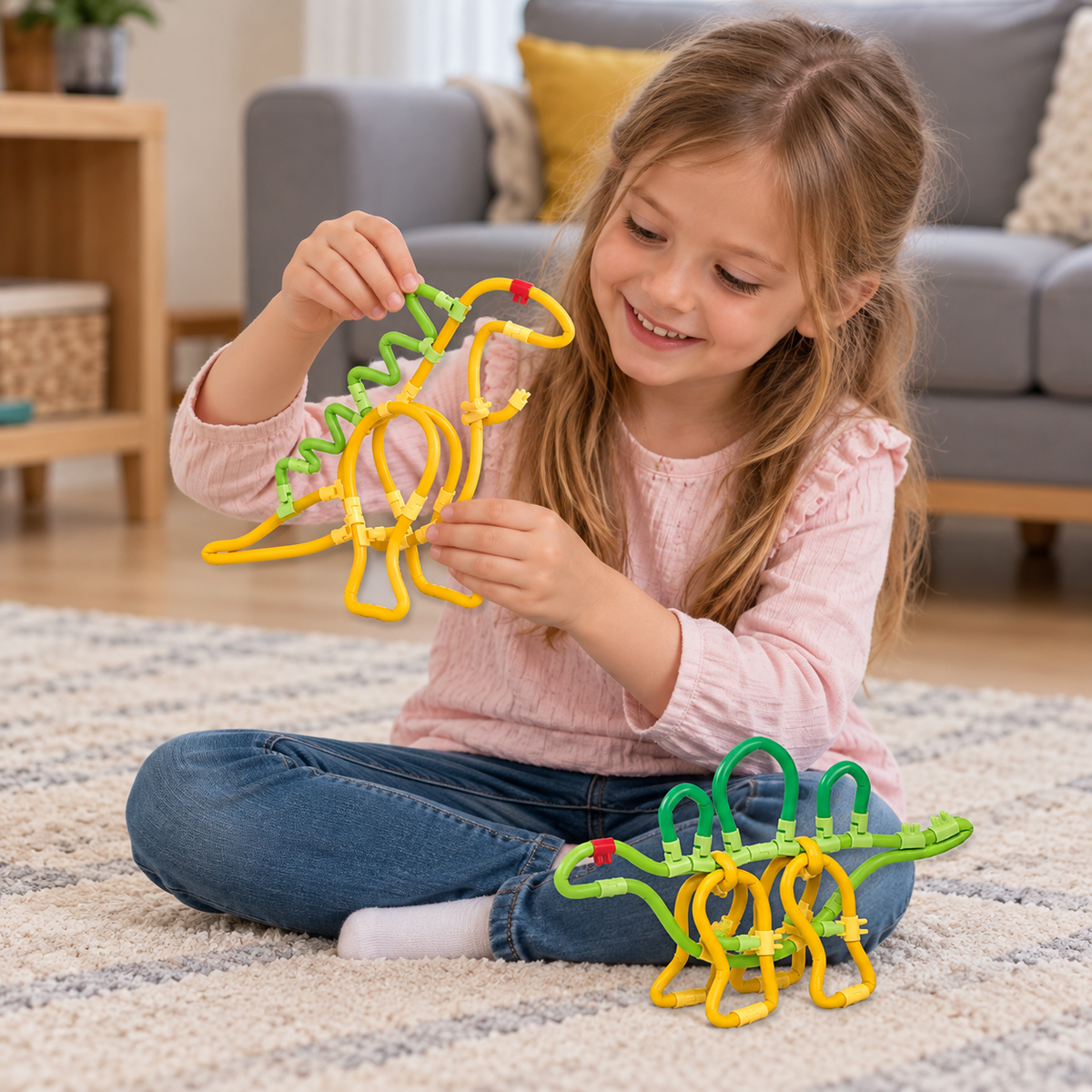 DIY Twisty Sticks – Kreatives 3D-Bauset & MINT-Konstruktionsspiel