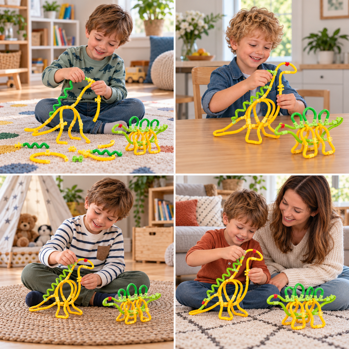 DIY Twisty Sticks – Kreatives 3D-Bauset & MINT-Konstruktionsspiel