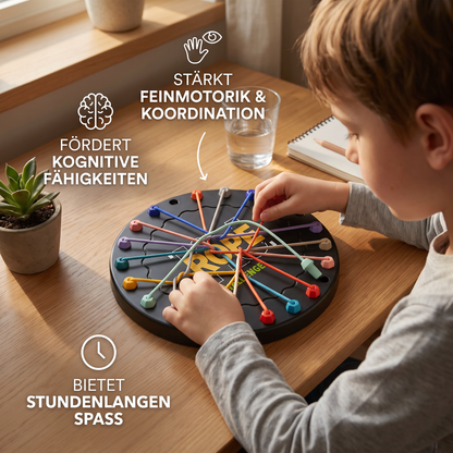 Verdrehtes Puzzle-Denkspiel