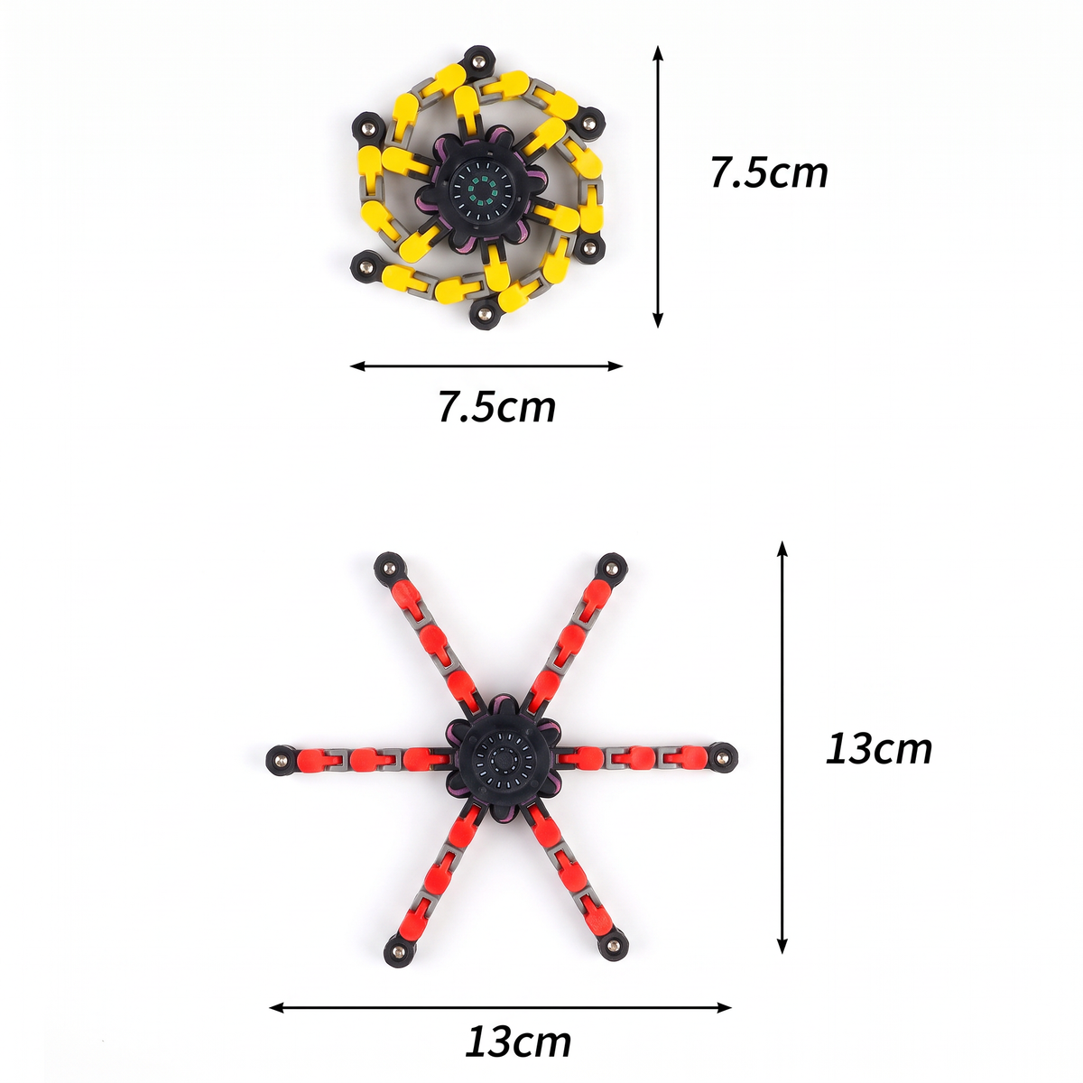 Verwandelbarer Spielzeug-Spinner – Endloser Spielspaß und Kreativität – Fidget-Spielzeug