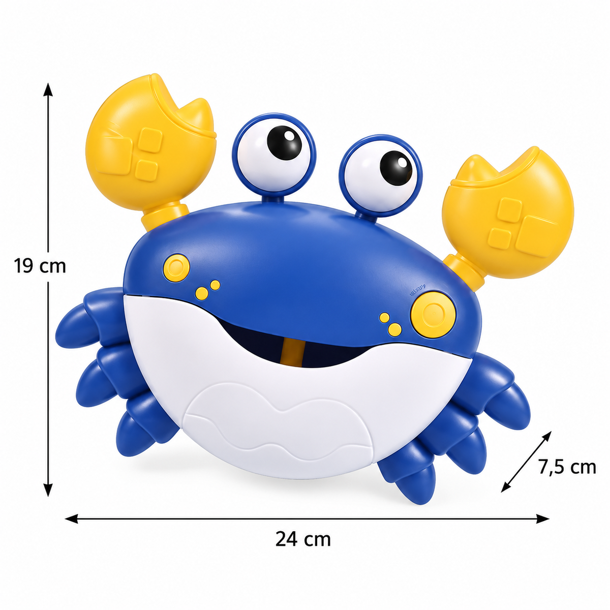 Bubble-Spaß – Krabben-Badespielzeug