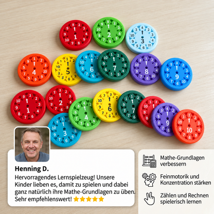 Pädagogisches Mathematik-Lernspiel – Fidget Spinner