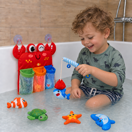 Montessori Magnetisches Angelspiel-Badespielzeug-Set