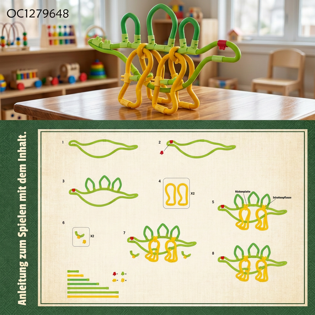 DIY Twisty Sticks – Kreatives 3D-Bauset & MINT-Konstruktionsspiel