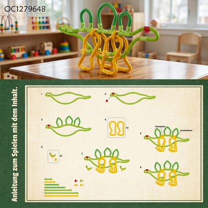 DIY Twisty Sticks – Kreatives 3D-Bauset & MINT-Konstruktionsspiel