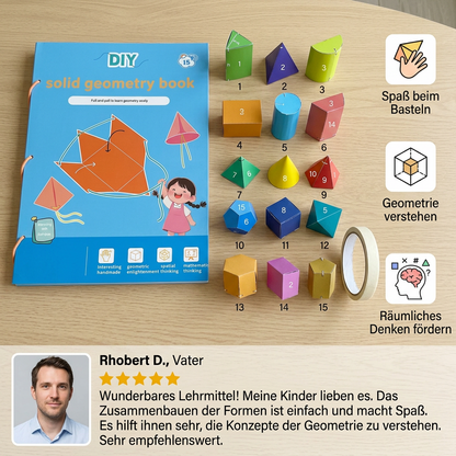 Interaktives Geometrie-Lernbuch für Kinder