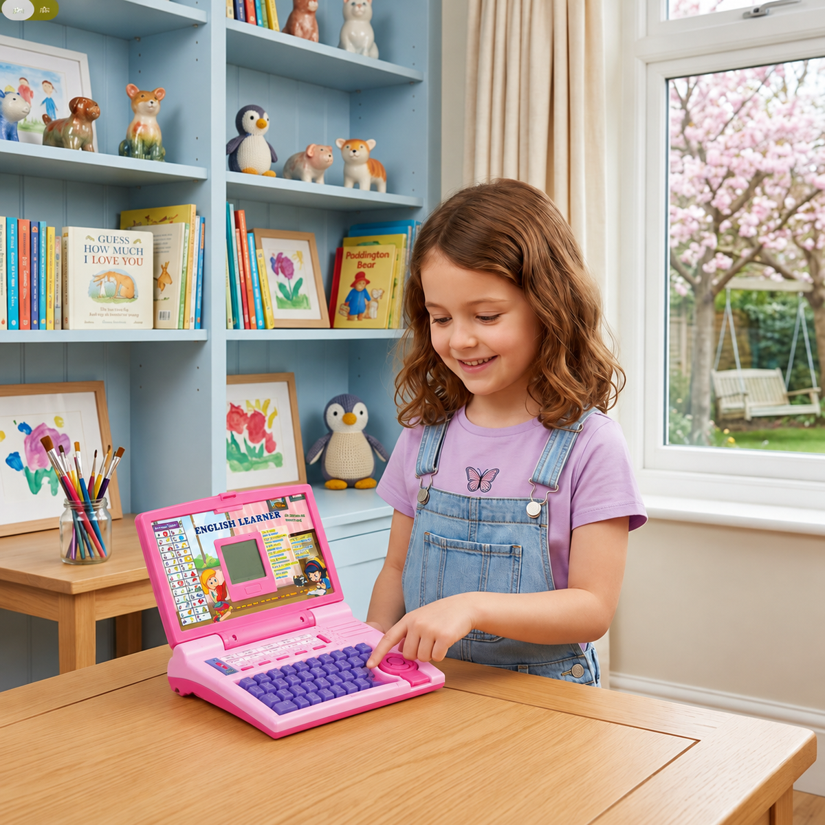 Interaktiver Lern-Laptop für Kinder