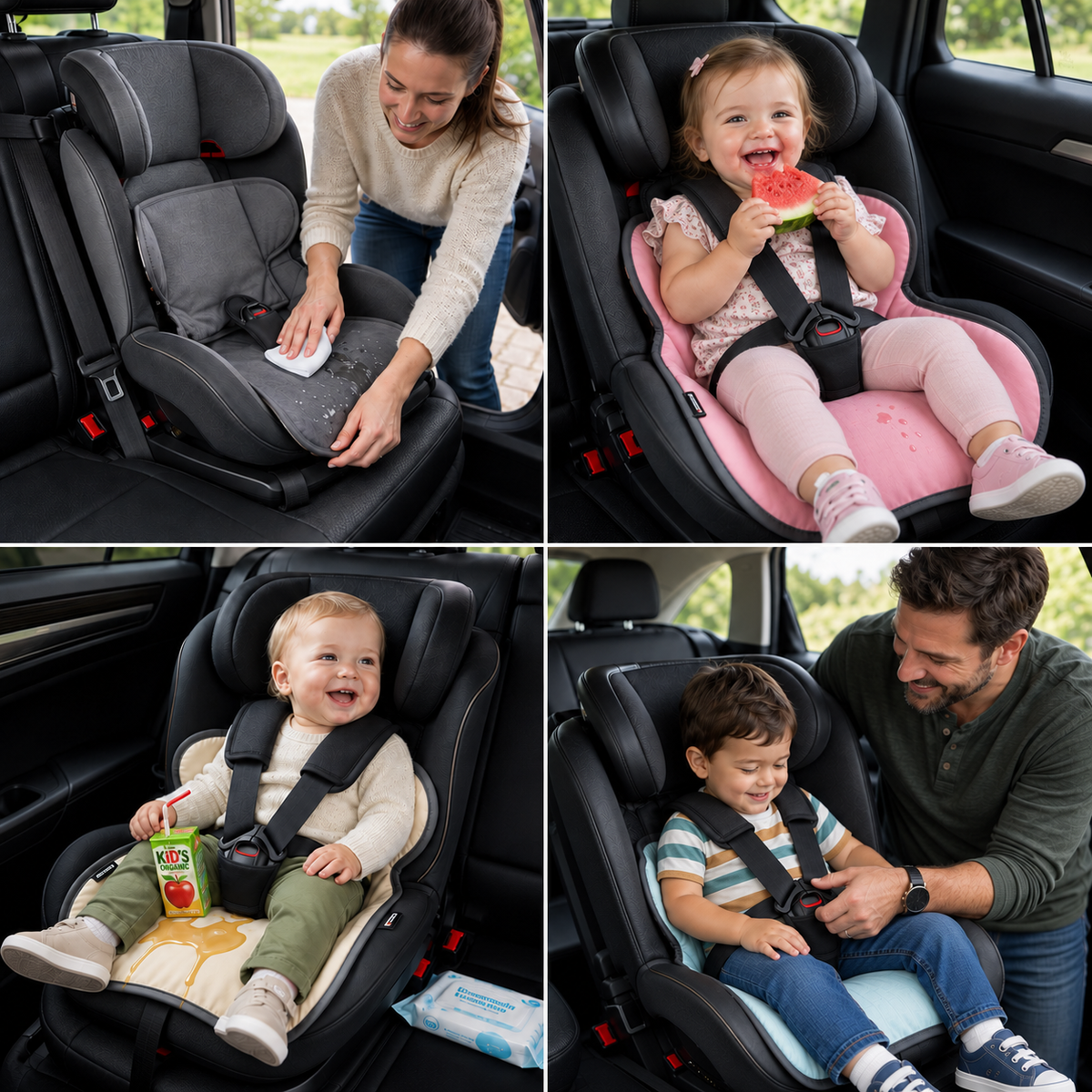 Wasserdichte Autositz-Schutzmatte für Kindersitze