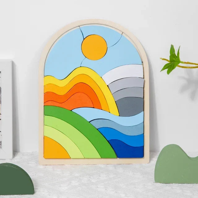 Regenbogen-Bausteine