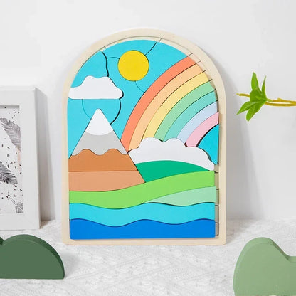 Regenbogen-Bausteine
