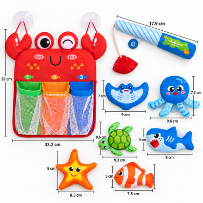 Montessori Magnetisches Angelspiel-Badespielzeug-Set