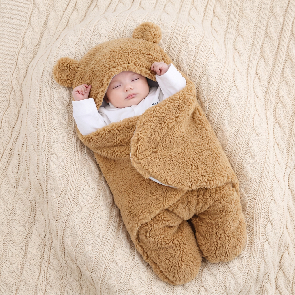 Baby-Bärenanzug für 0–6 Monate