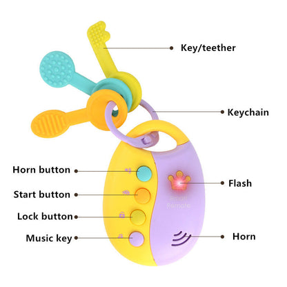 Musical Car Key Toy