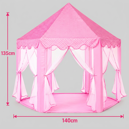 Prinzessinnenschloss-Spielzelt für drinnen & draußen