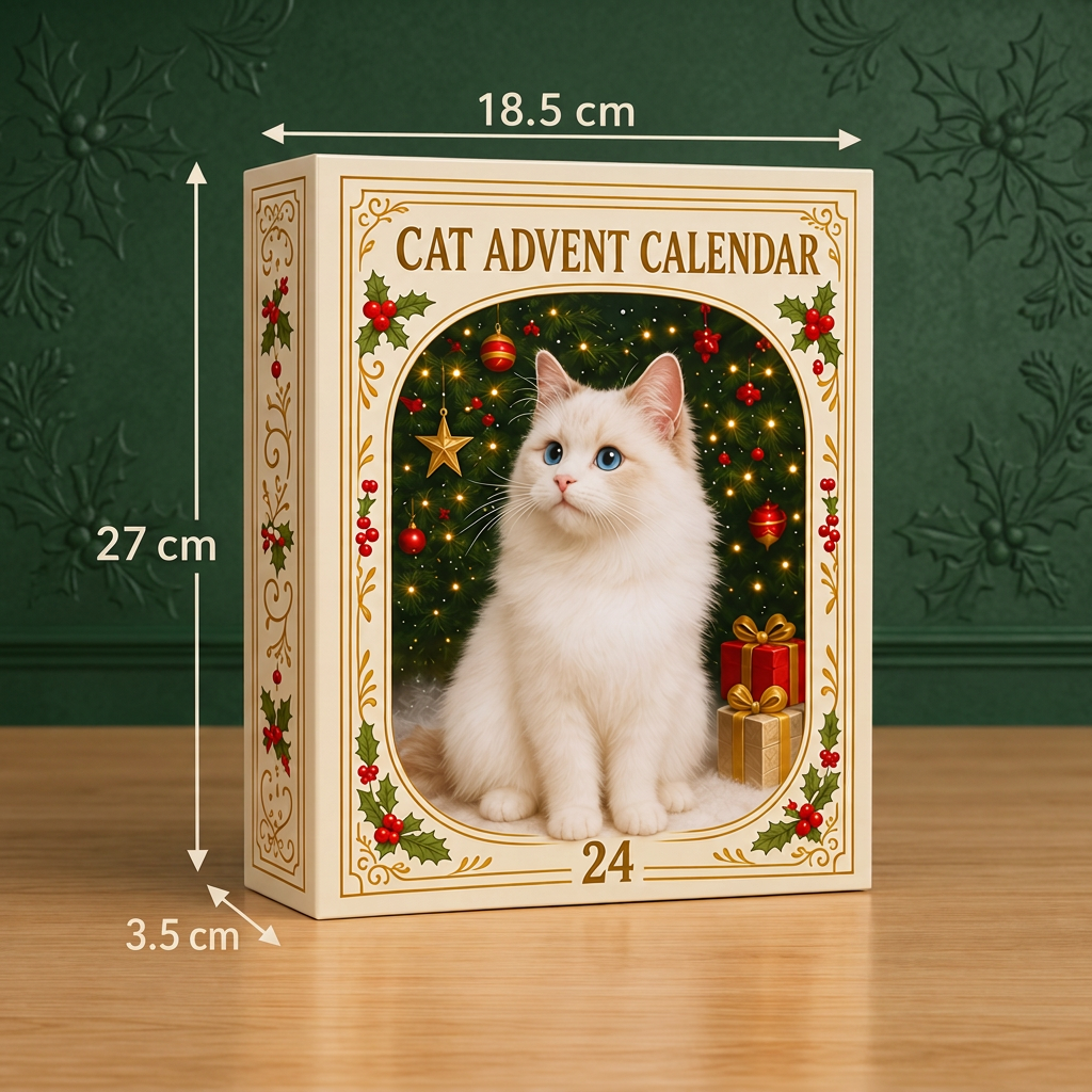 24-Day Christmas Cat Advent Calendar