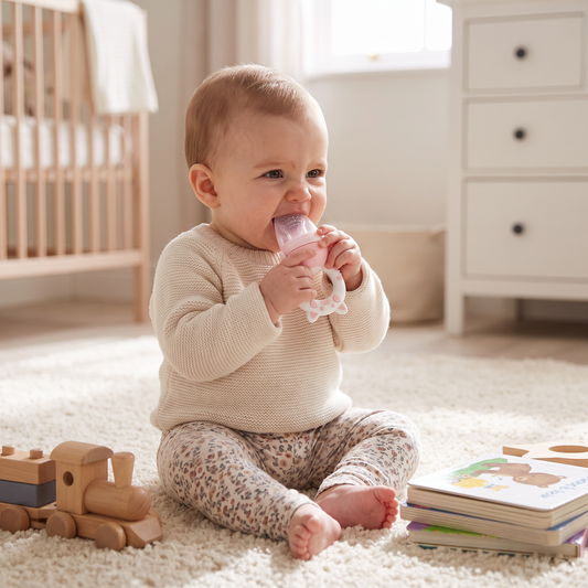 Fruchtsauger für Babys – ideal beim Zahnen