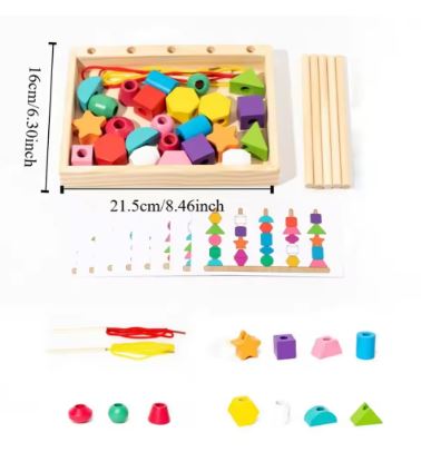 Montessori-Formen- und Farbenspiel
