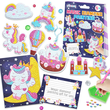 Glitzerndes Diamant-Mosaik-Set – Kreativer Bastelspaß