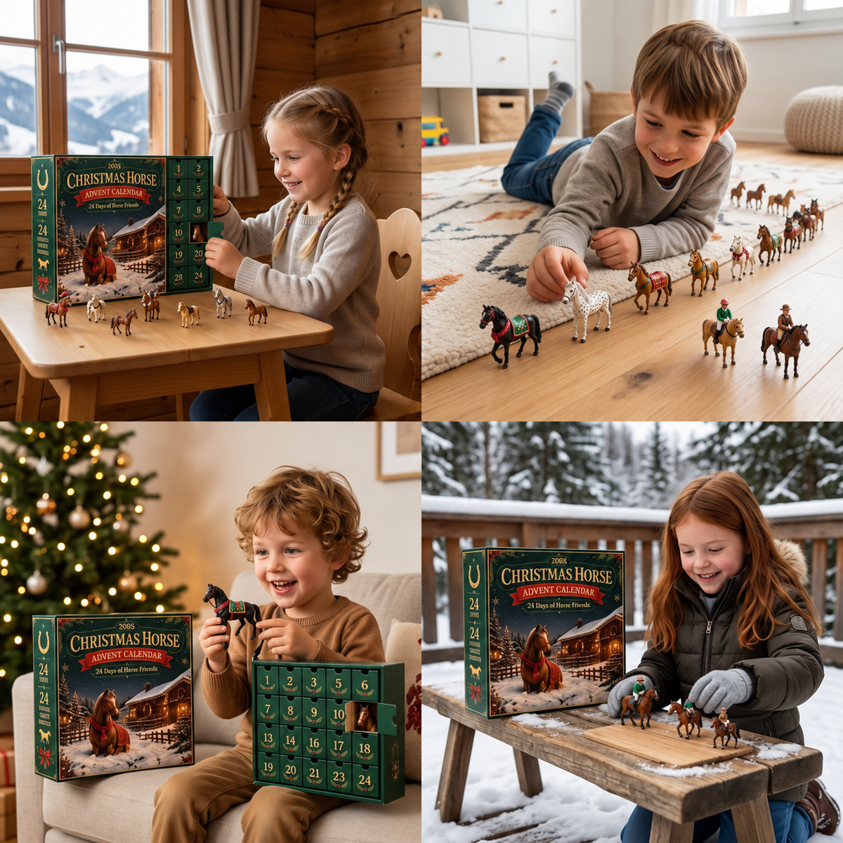 Adventskalender für Pferdeliebhaber – 24 Tage voller Weihnachtsüberraschungen