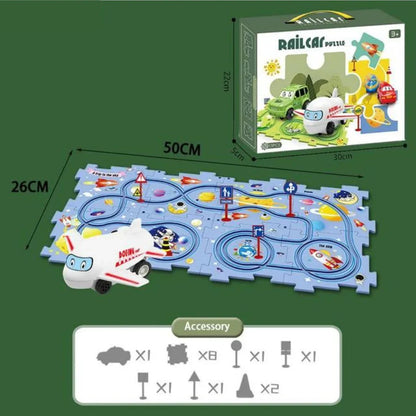 PuzzleTrack – Elektrische Puzzle-Rennstrecke