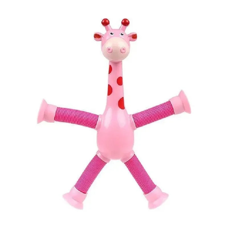 Giraffen-Spielzeug mit Saugnäpfen für Kinder