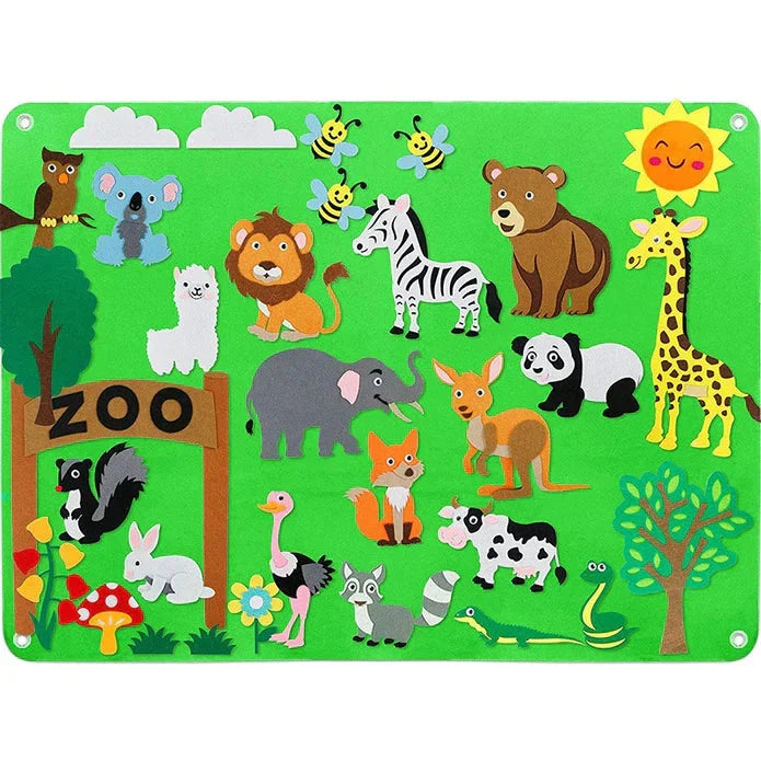 FeltFun – Interaktiver Fantasie-Spielplatz