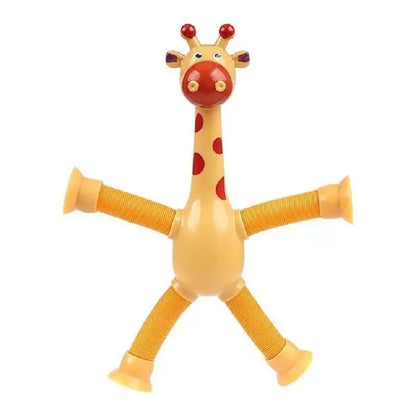 Giraffen-Spielzeug mit Saugnäpfen für Kinder