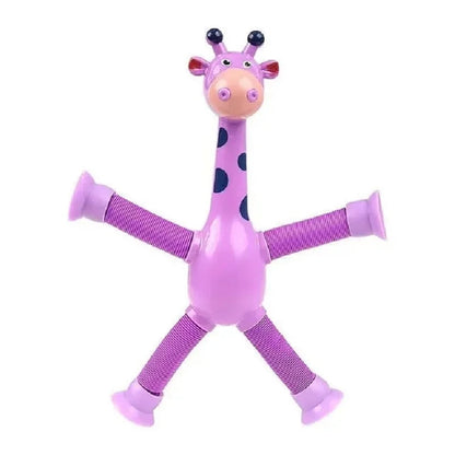 Giraffen-Spielzeug mit Saugnäpfen für Kinder