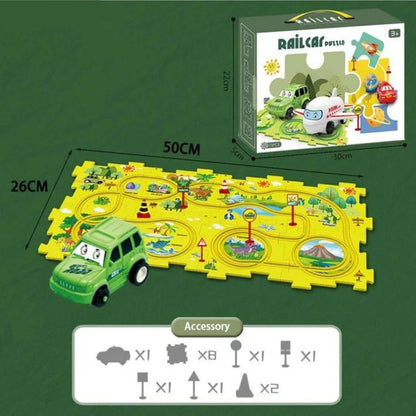 PuzzleTrack – Elektrische Puzzle-Rennstrecke
