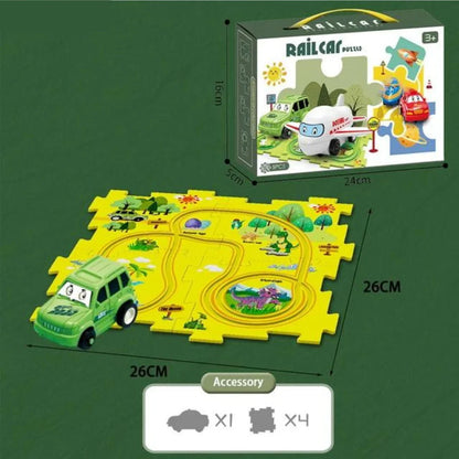 PuzzleTrack – Elektrische Puzzle-Rennstrecke
