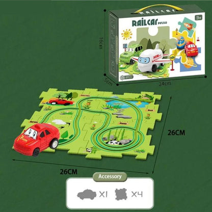 PuzzleTrack – Elektrische Puzzle-Rennstrecke